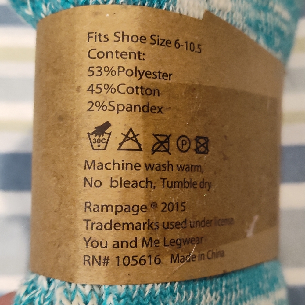 NWT! Rampage Boot Socks - Picture 5 of 6
